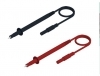 PL 2600 S  SET (NEW) Przewody PVC 1,0mm2, 1,0m, wtyk prosty + sonda, kpl. 2 szt. (1 czarny + 1 czerwony), Hirschmann, 972337002, PL2600SSET